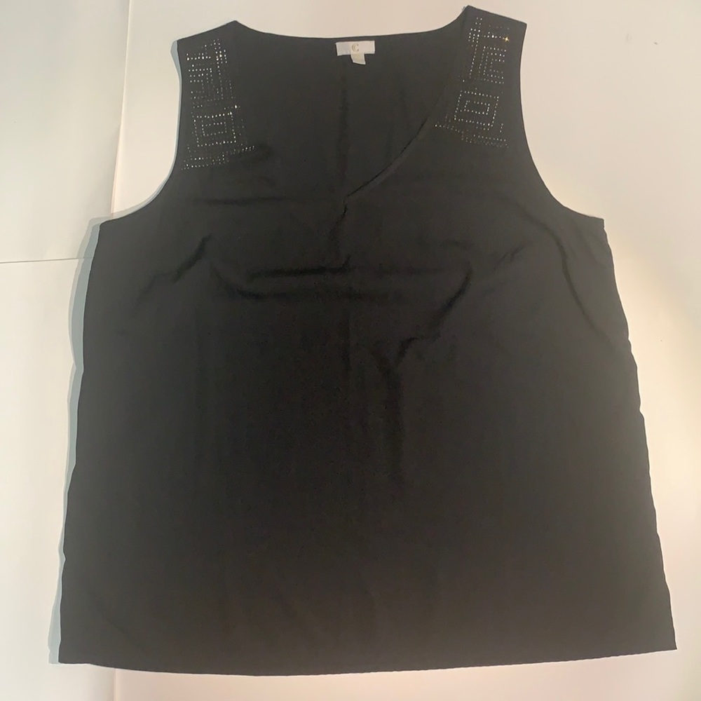 Charming Charlie’s Rhinestone Top - Picture 2 of 10